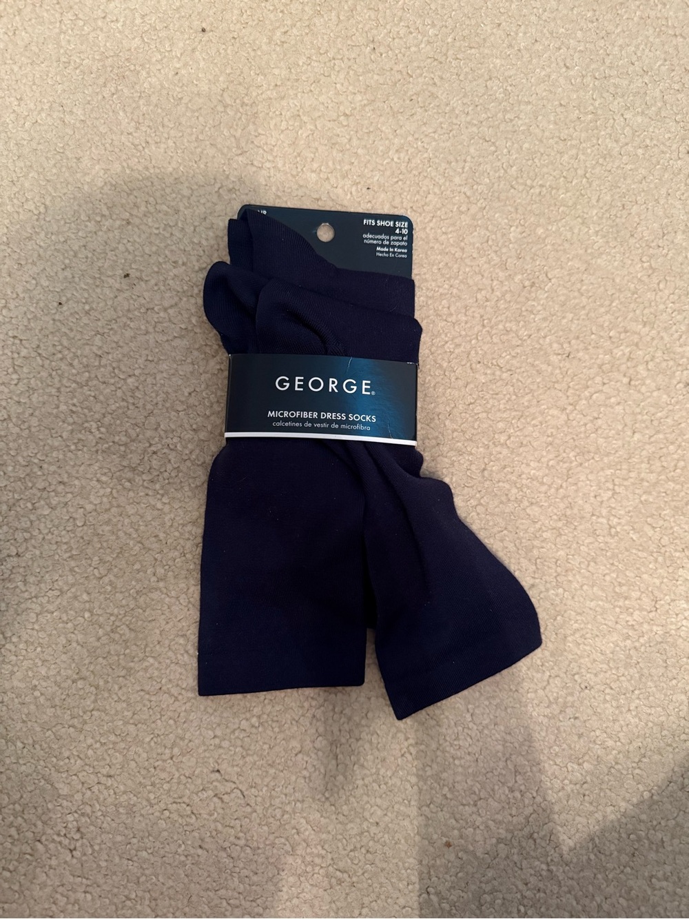George Women’s Dress Socks - Dark Navy